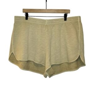 Madewell, NWT, MWL Curved Hem Sweatshorts, 100% Cotton, Women's sz 2x, L-16 Inch